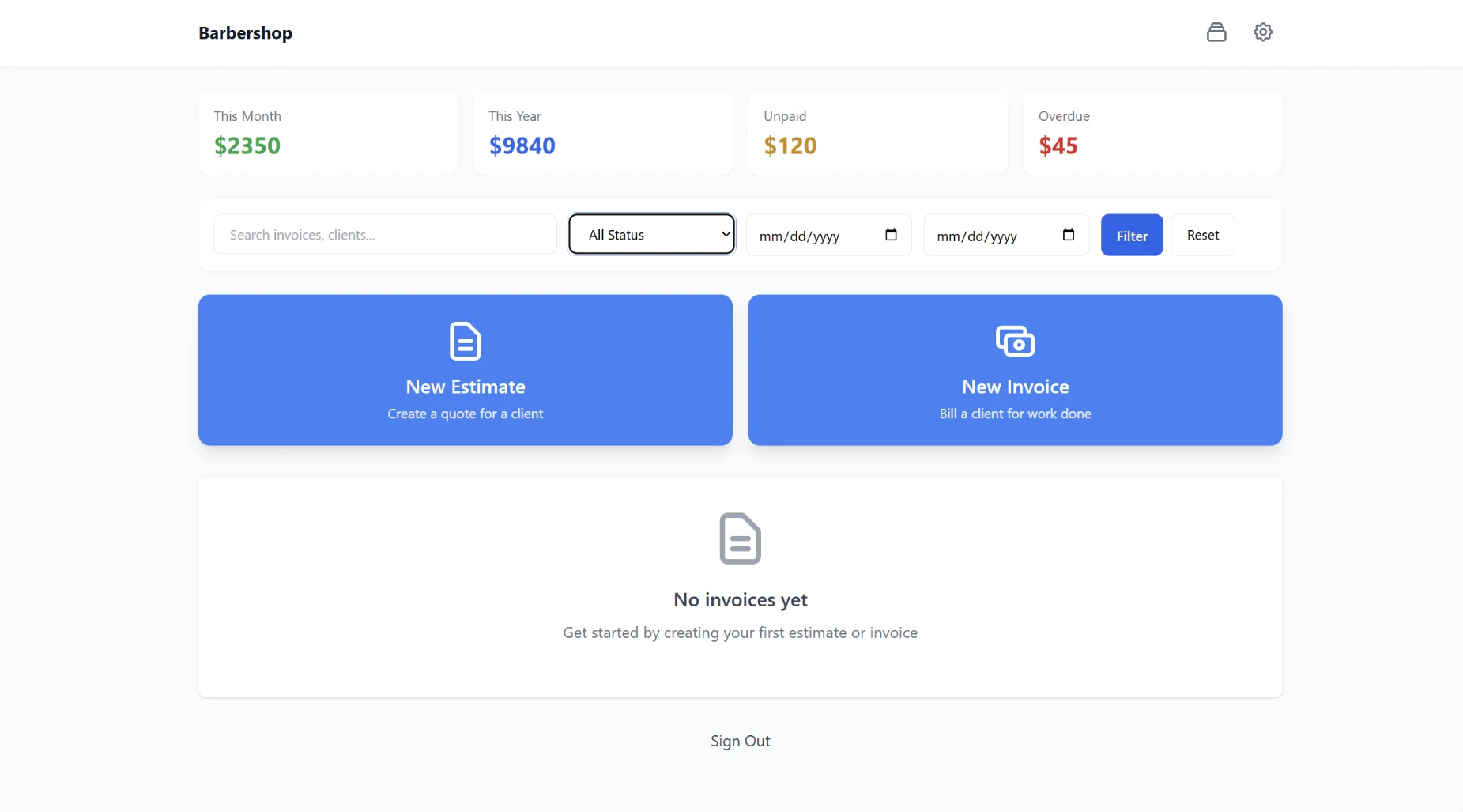 Smart Invoicing